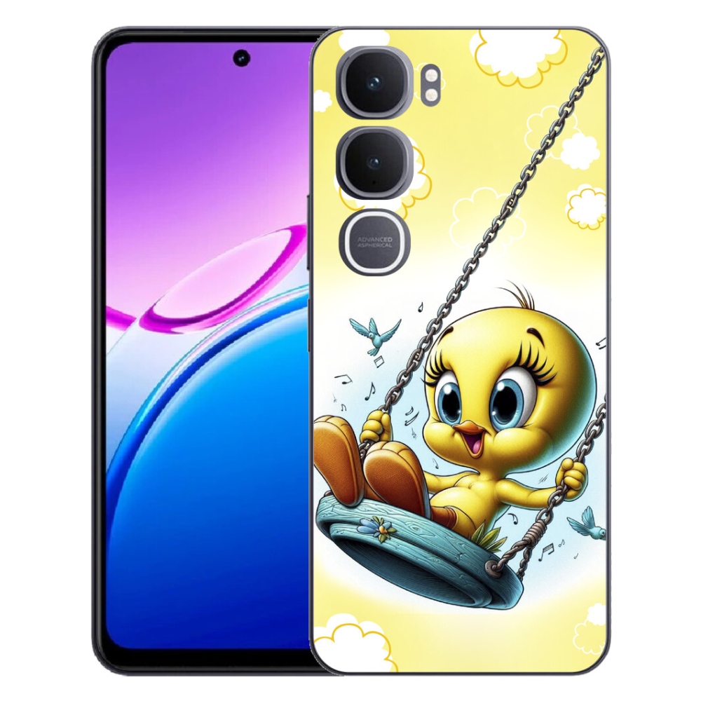 Gelový kryt mmCase na Vivo Y31 5G - tweety
