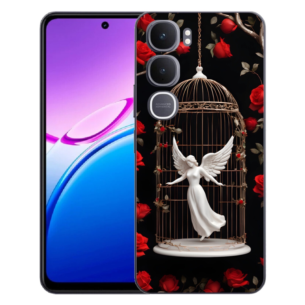 Gelový kryt mmCase na Vivo Y31 5G - uvězněný anděl