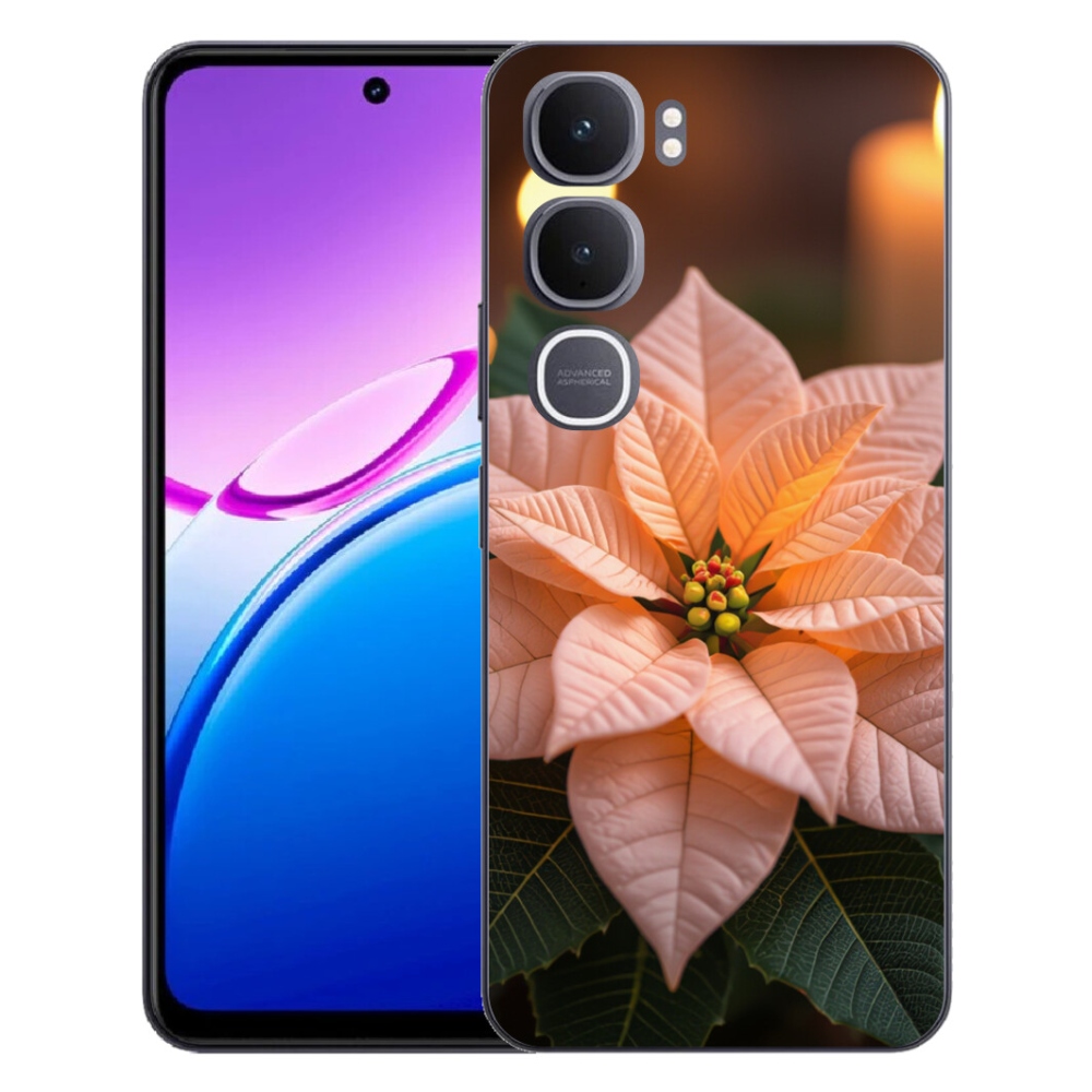 Gelový kryt mmCase na Vivo Y31 5G - vánoční hvězda
