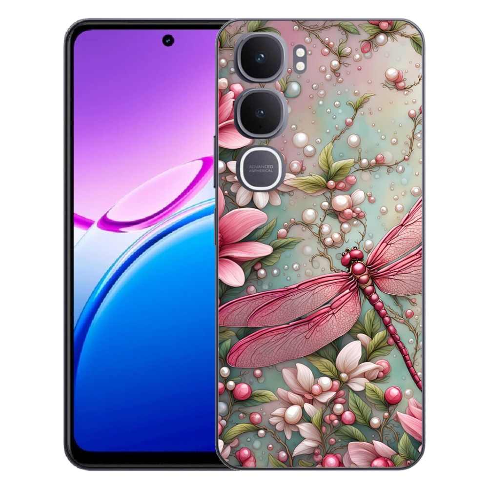 Gelový kryt mmCase na Vivo Y31 5G - vážka