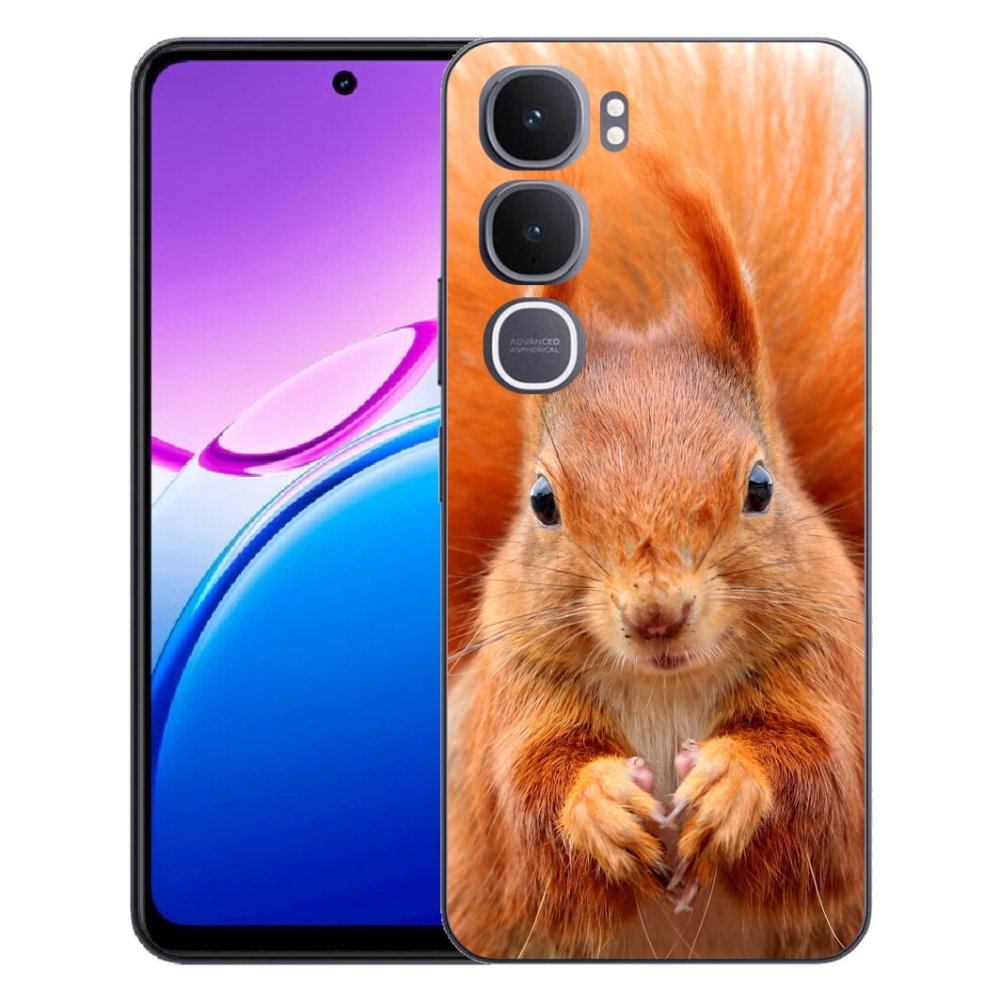Gelový kryt mmCase na Vivo Y31 5G - veverka