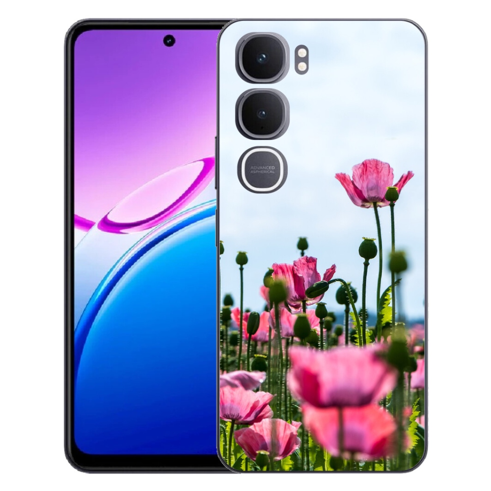 Gelový kryt mmCase na Vivo Y31 5G - vlčí mák