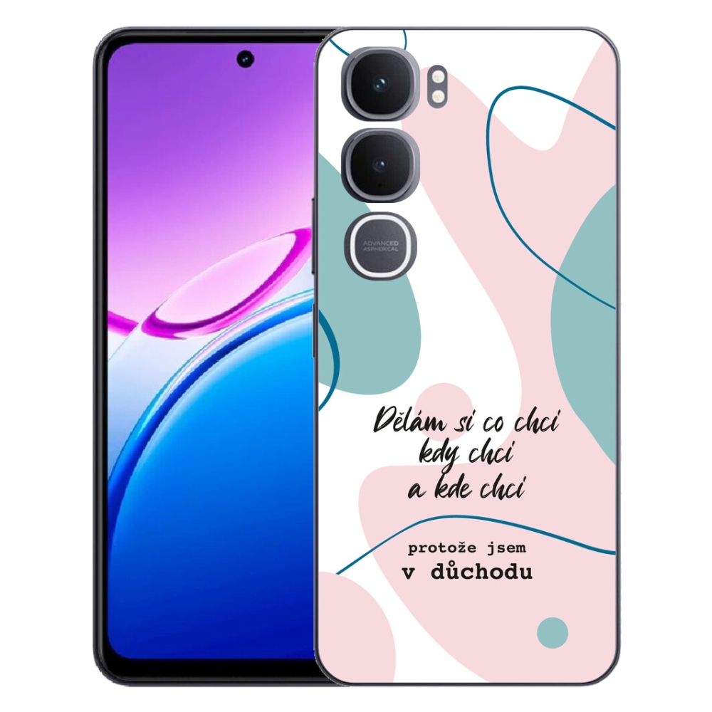 Gelový kryt mmCase na Vivo Y31 5G - vtipný text 10 bílé pozadí