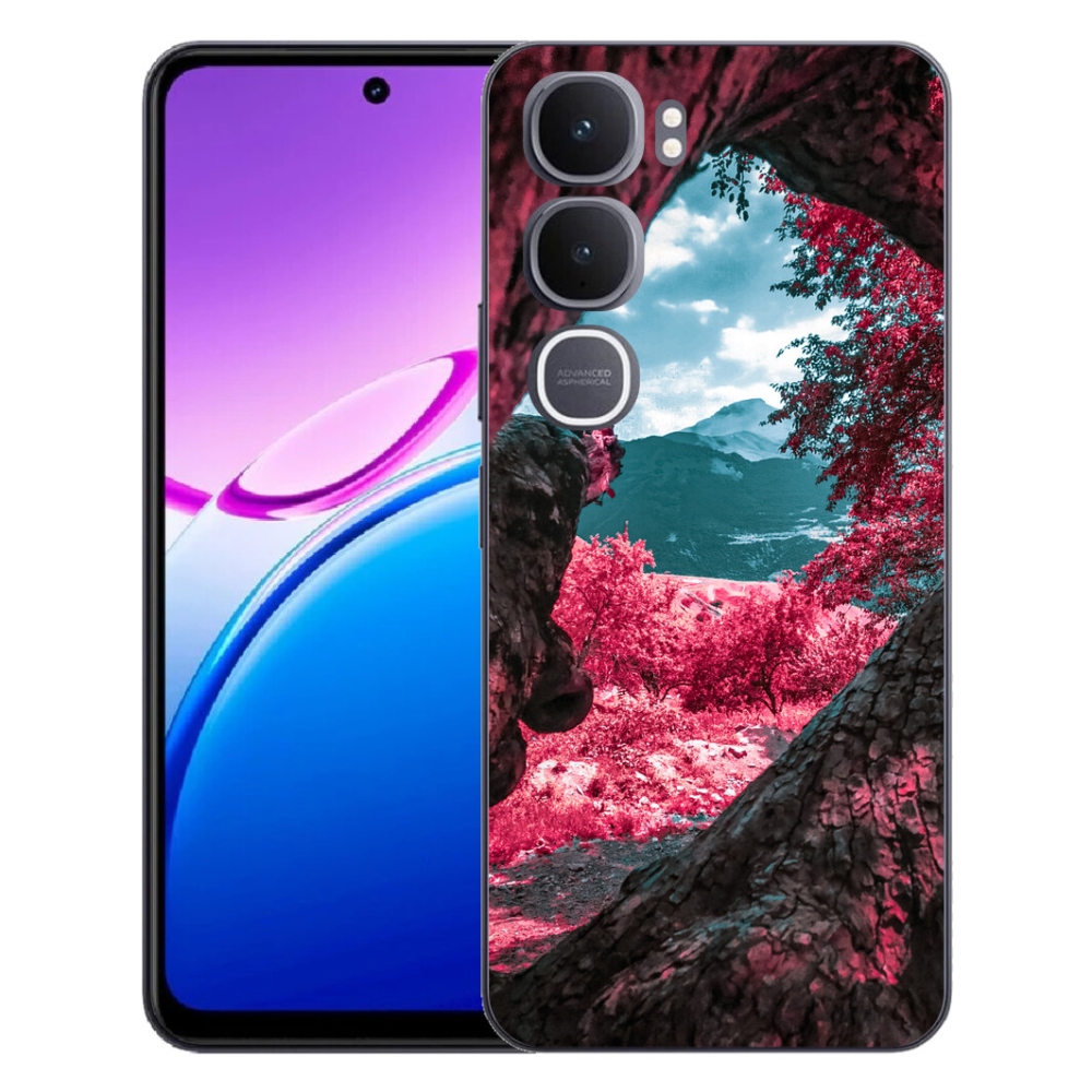 Gelový kryt mmCase na Vivo Y31 5G - výhled na hory