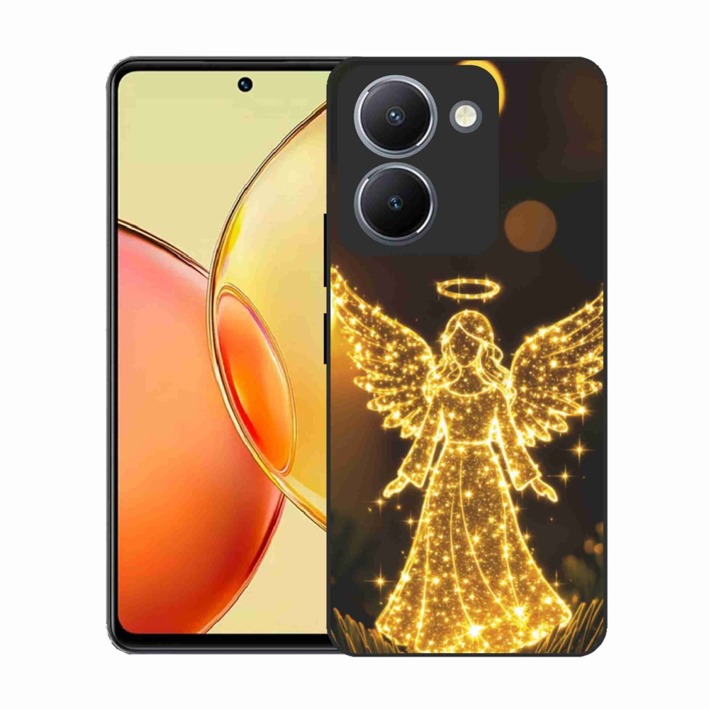 Gelový kryt mmCase na Vivo Y36 - anděl