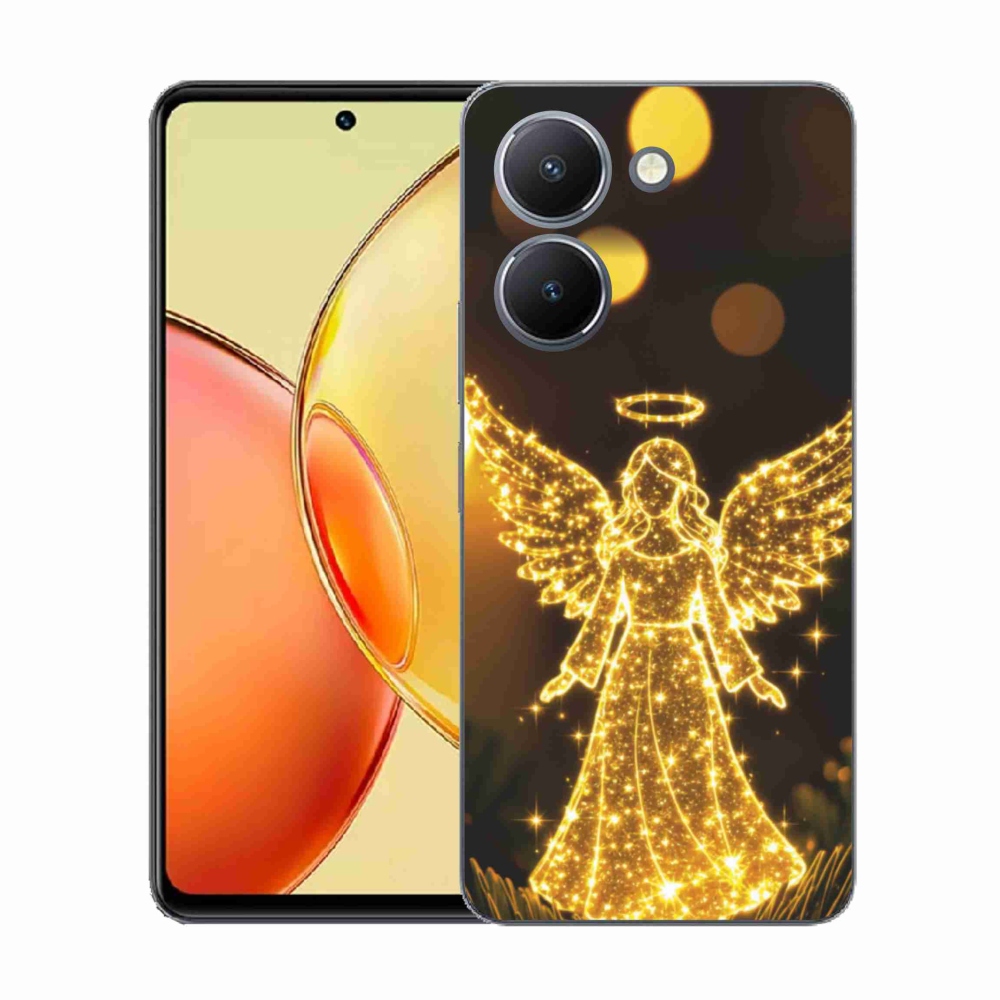 Gelový kryt mmCase na Vivo Y36 - anděl