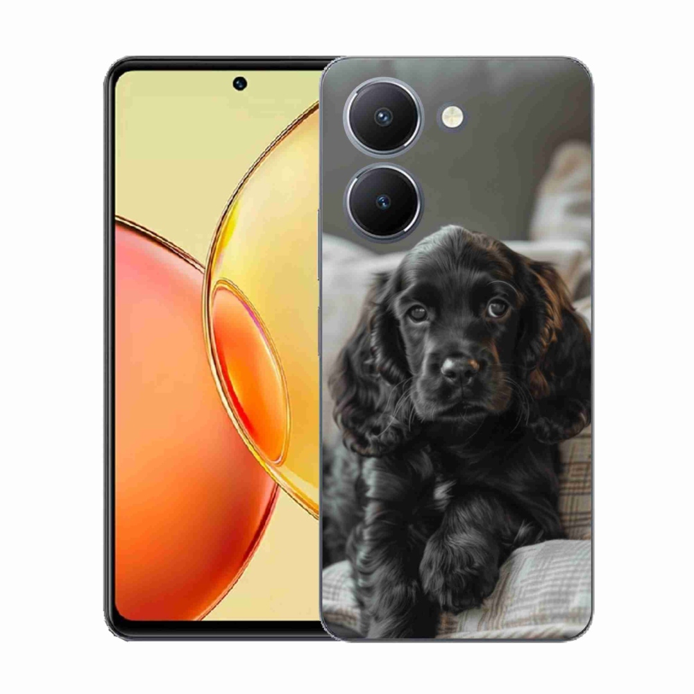 Gelový kryt mmCase na Vivo Y36 - anglický kokršpaněl