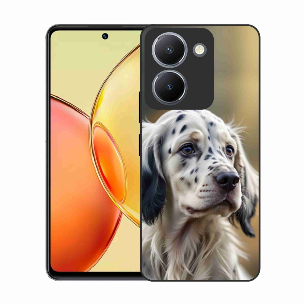 Gelový kryt mmCase na Vivo Y36 - anglický setr