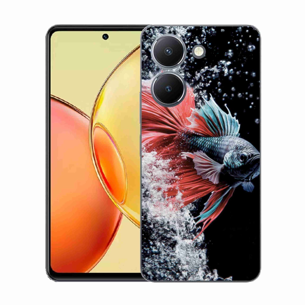 Gelový kryt mmCase na Vivo Y36 - bojovnice pestrá
