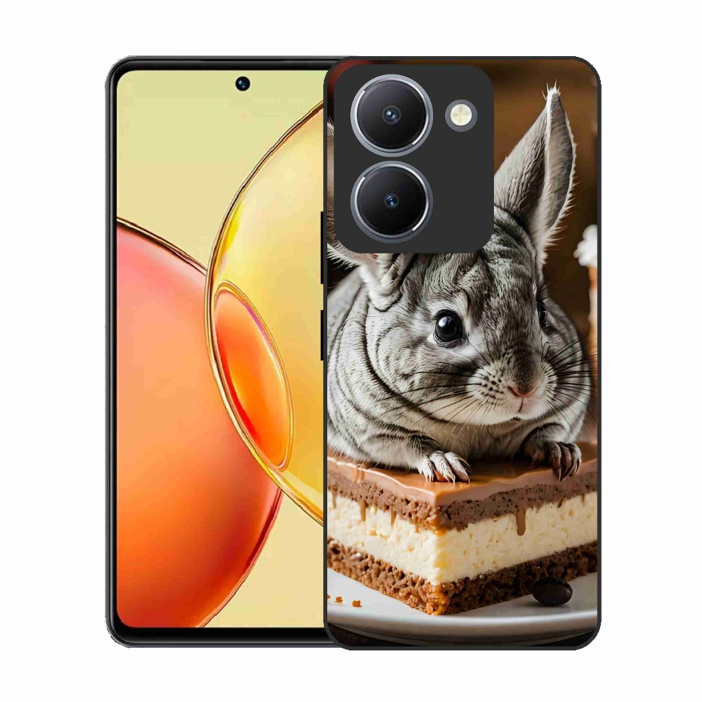 Gelový kryt mmCase na Vivo Y36 - činčila