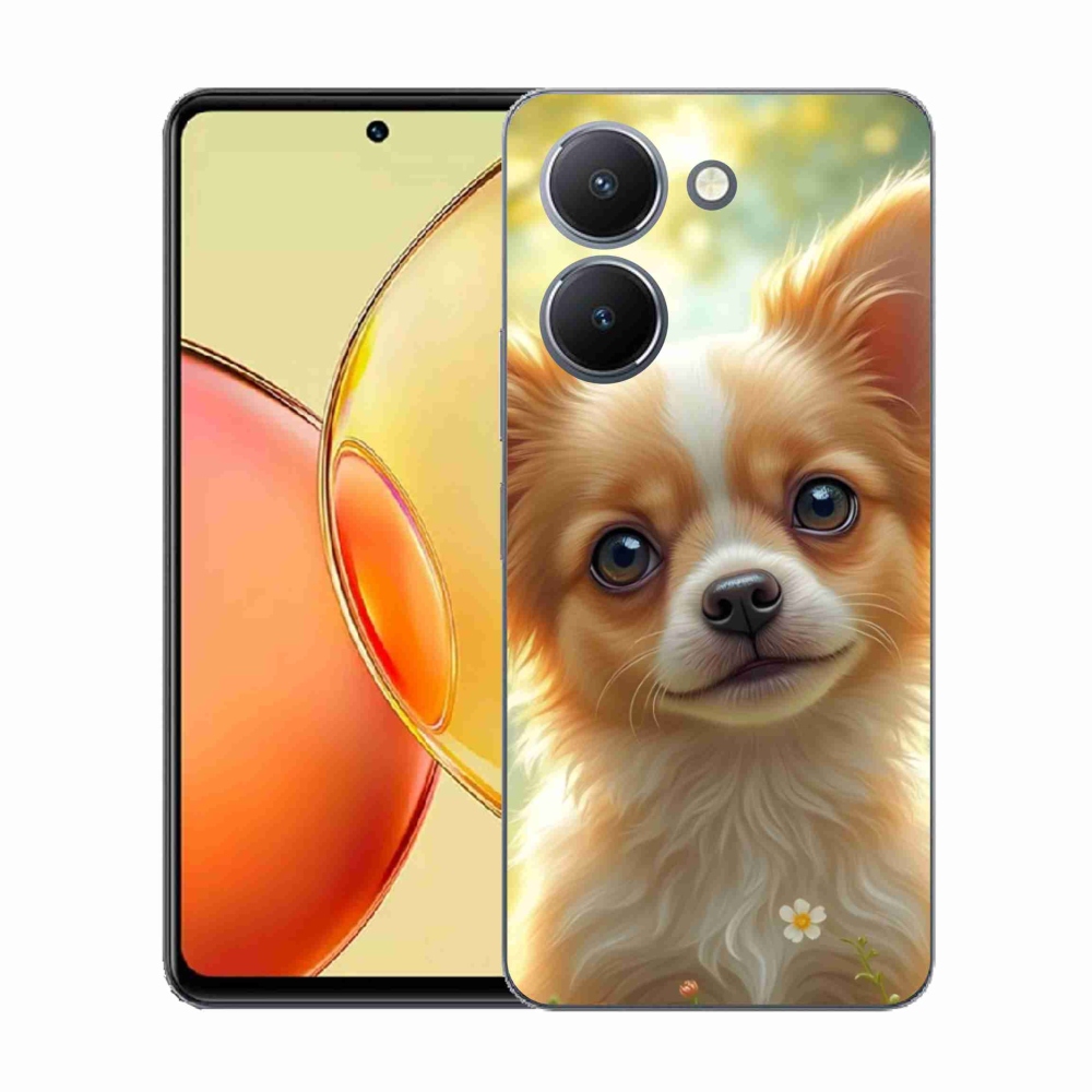 Gelový kryt mmCase na Vivo Y36 - čivava 5