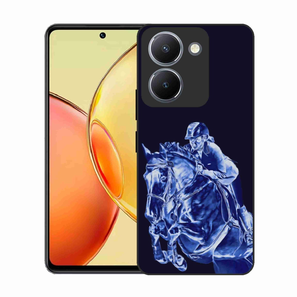 Gelový kryt mmCase na Vivo Y36 - dostihový kůň