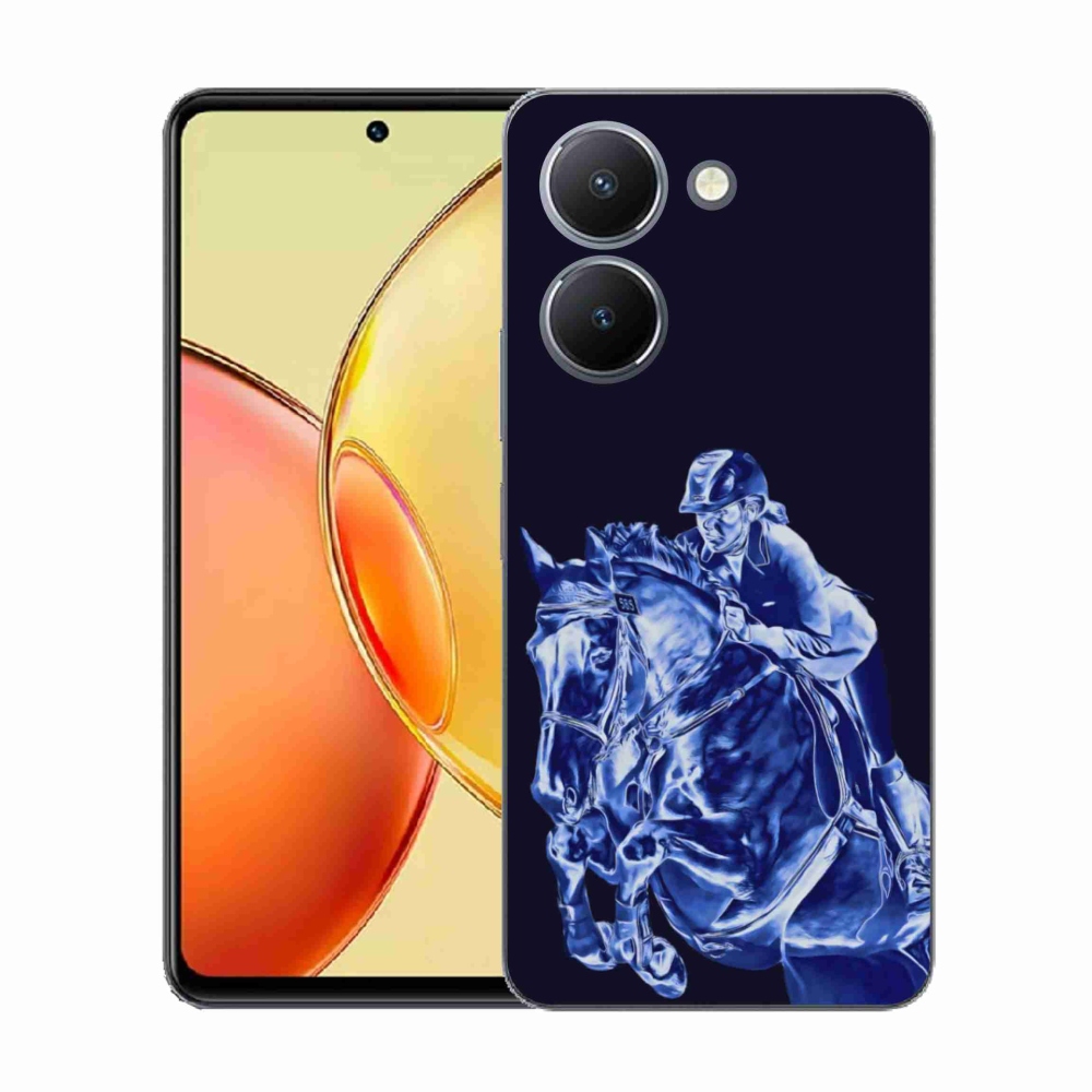 Gelový kryt mmCase na Vivo Y36 - dostihový kůň
