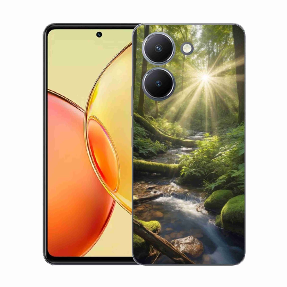 Gelový kryt mmCase na Vivo Y36 - hlubina lesa