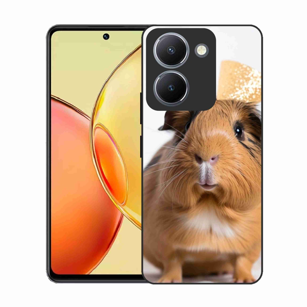 Gelový kryt mmCase na Vivo Y36 - hnědé morče