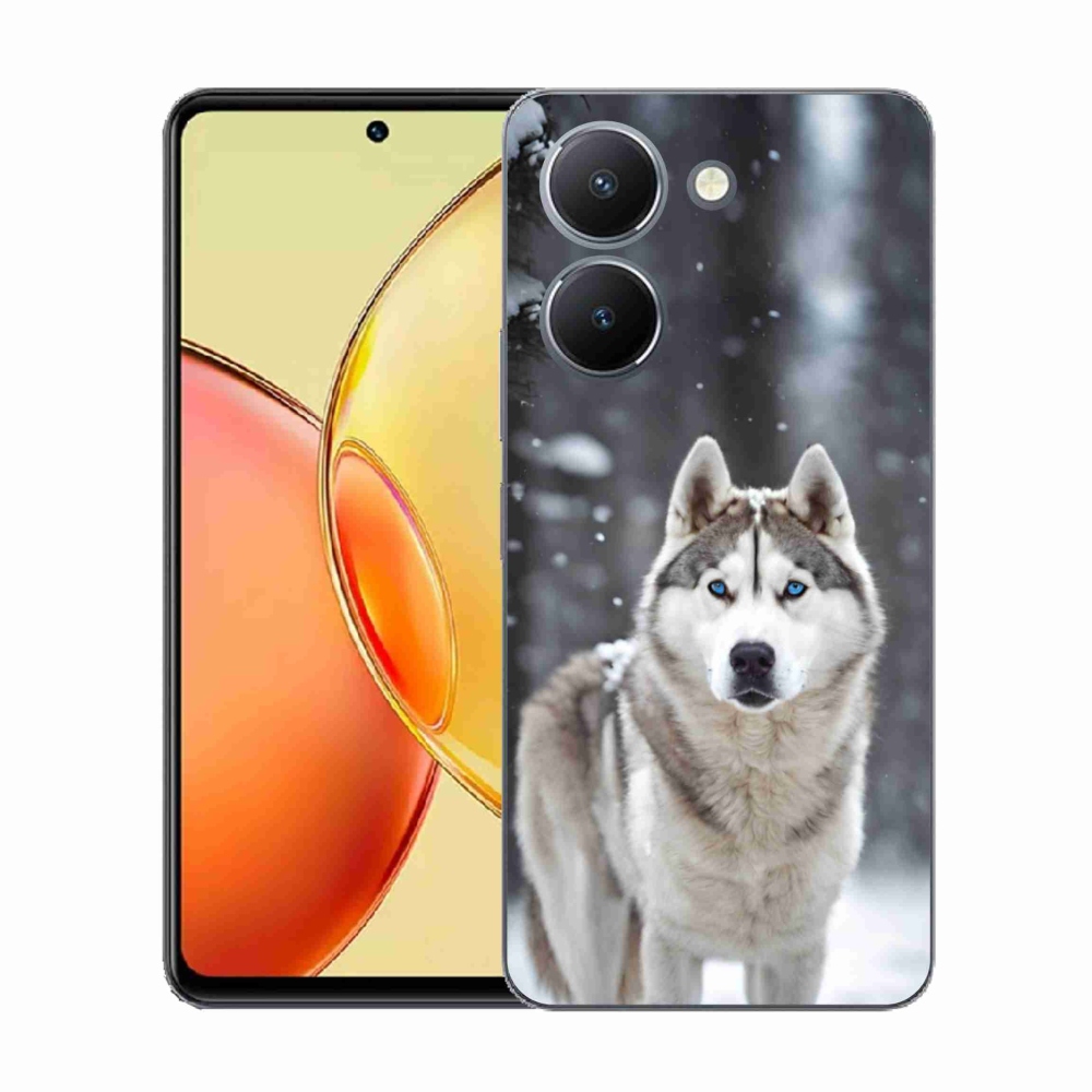 Gelový kryt mmCase na Vivo Y36 - husky 2