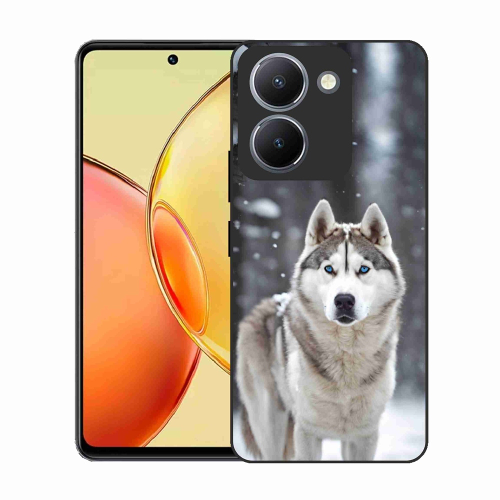Gelový kryt mmCase na Vivo Y36 - husky 2