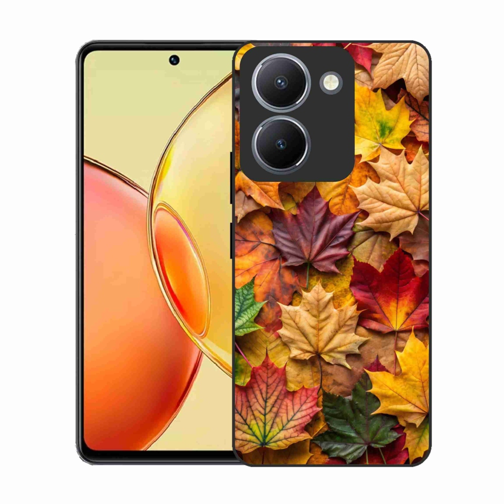 Gelový kryt mmCase na Vivo Y36 - javorové listy 2