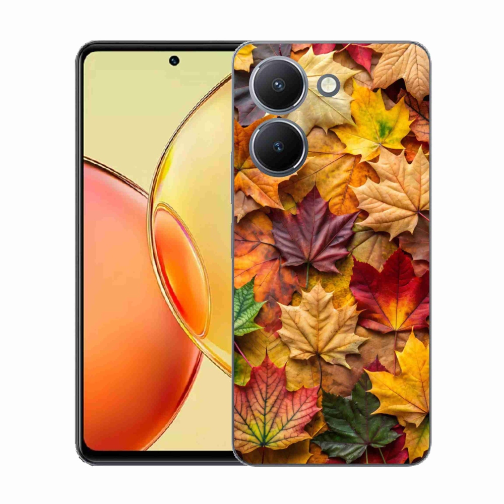 Gelový kryt mmCase na Vivo Y36 - javorové listy 2