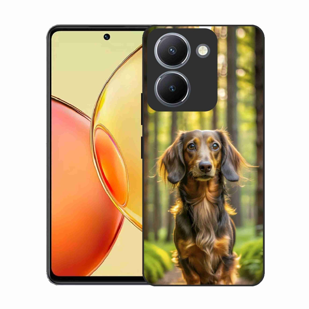 Gelový kryt mmCase na Vivo Y36 - jezevčík 4