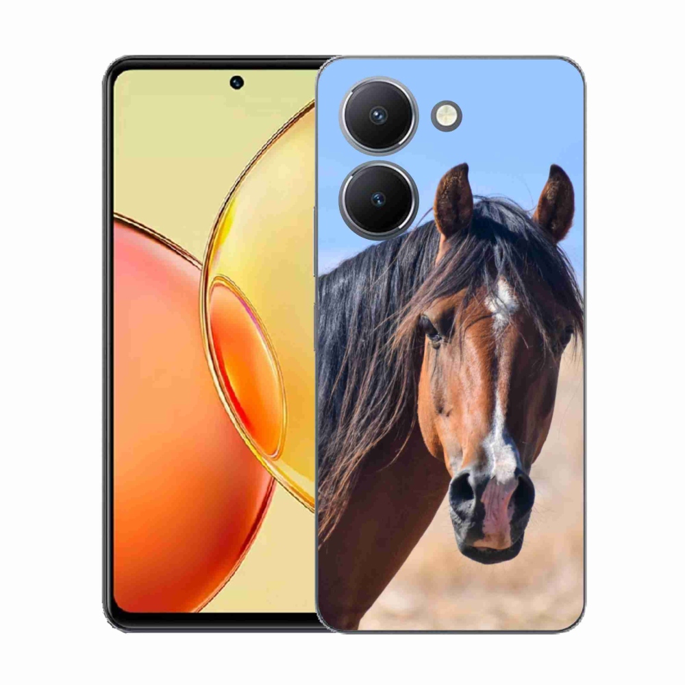 Gelový kryt mmCase na Vivo Y36 - klidný kůň