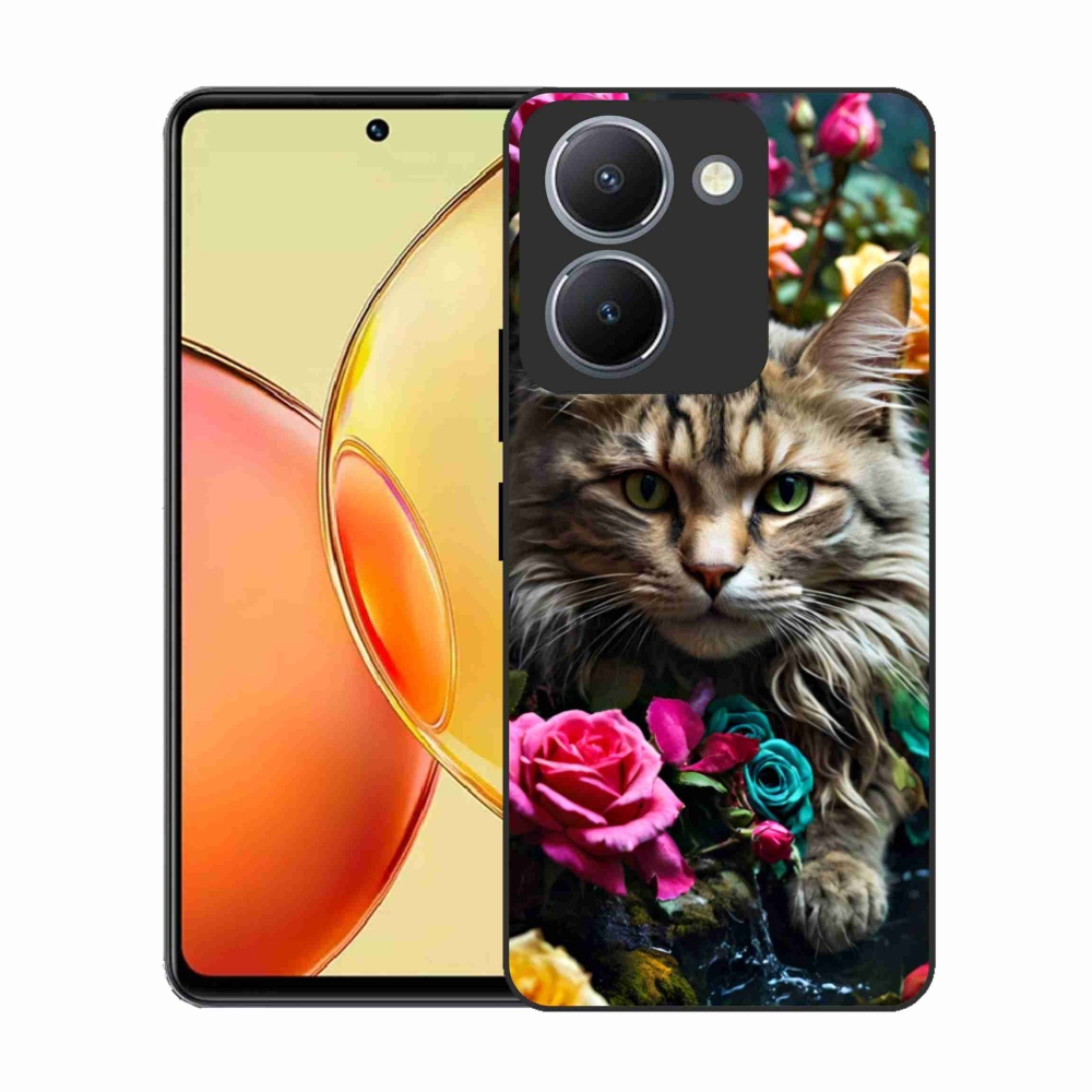 Gelový kryt mmCase na Vivo Y36 - kočíčí pohled 2