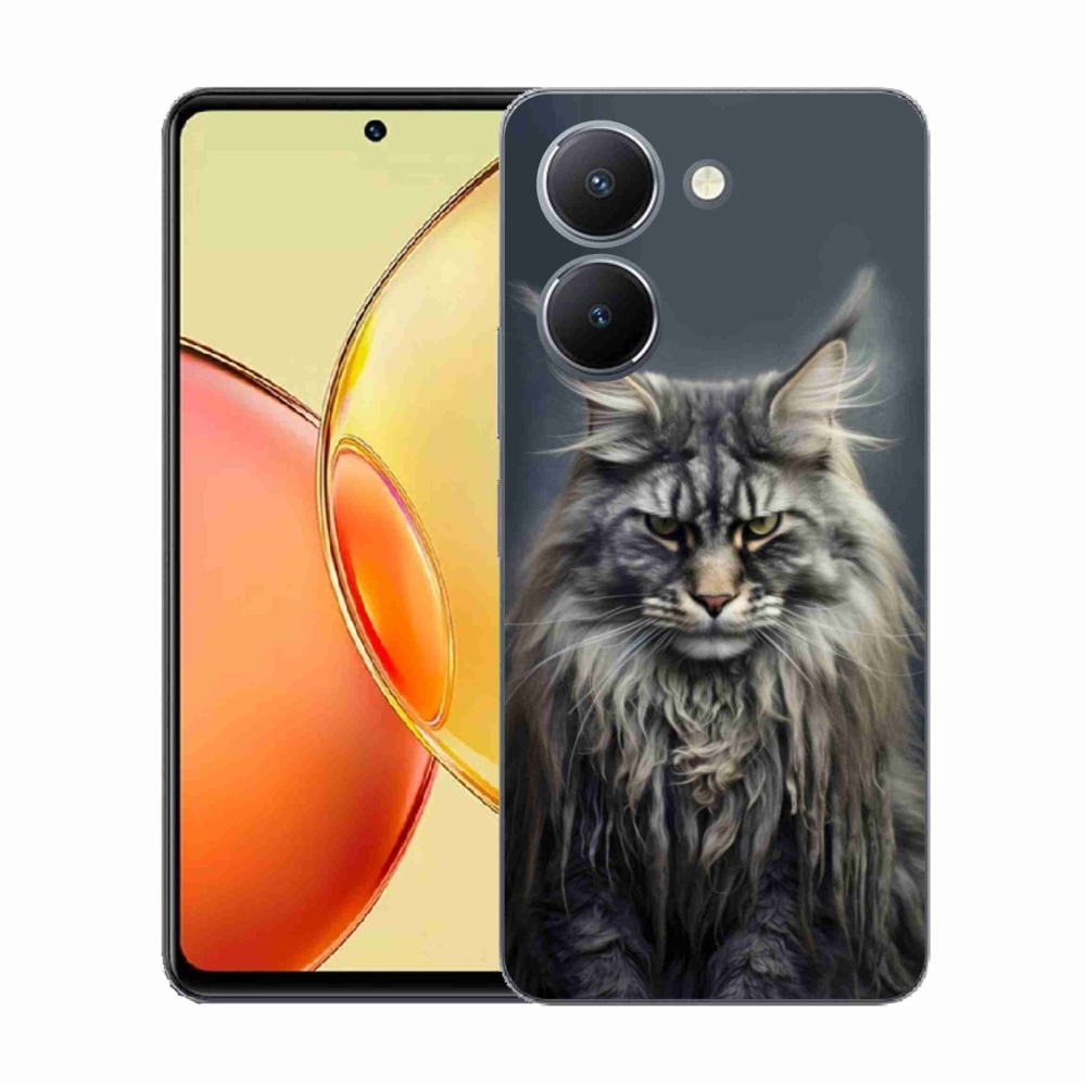 Gelový kryt mmCase na Vivo Y36 - kočíčí pohled 4