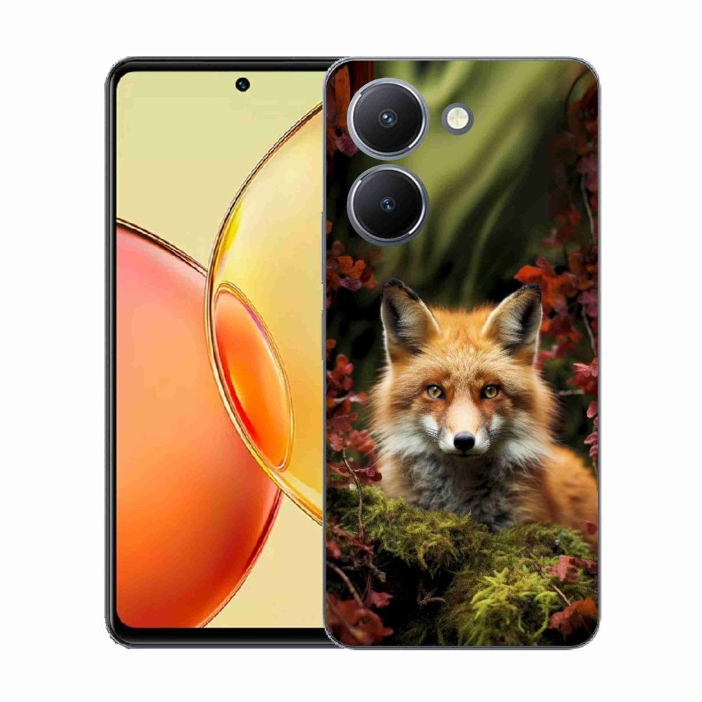 Gelový kryt mmCase na Vivo Y36 - liška v lese