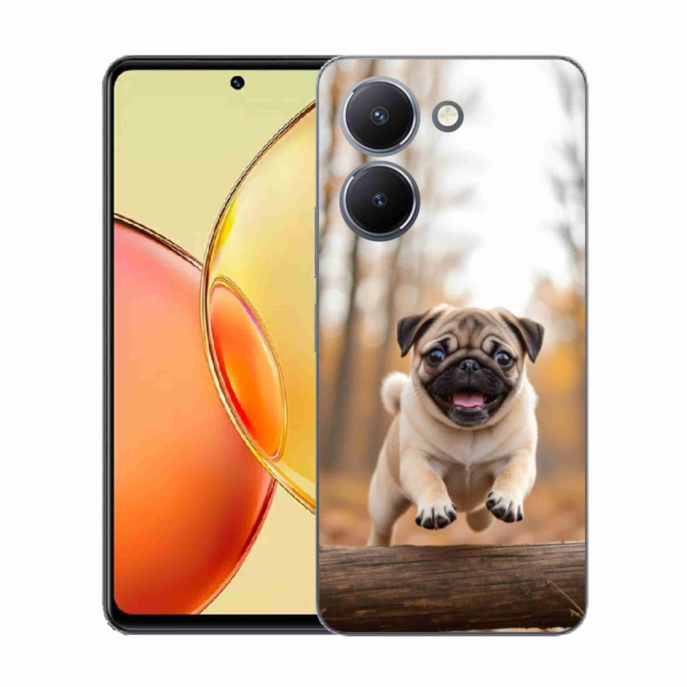 Gelový kryt mmCase na Vivo Y36 - mops 2