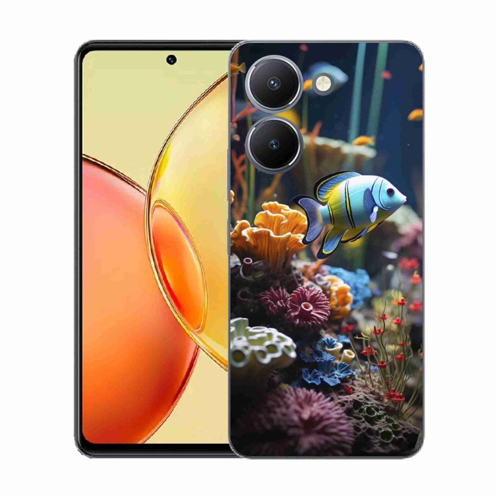 Gelový kryt mmCase na Vivo Y36 - mořský svět 5