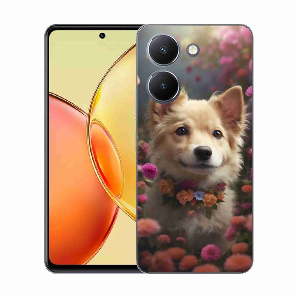 Gelový kryt mmCase na Vivo Y36 - německý špic