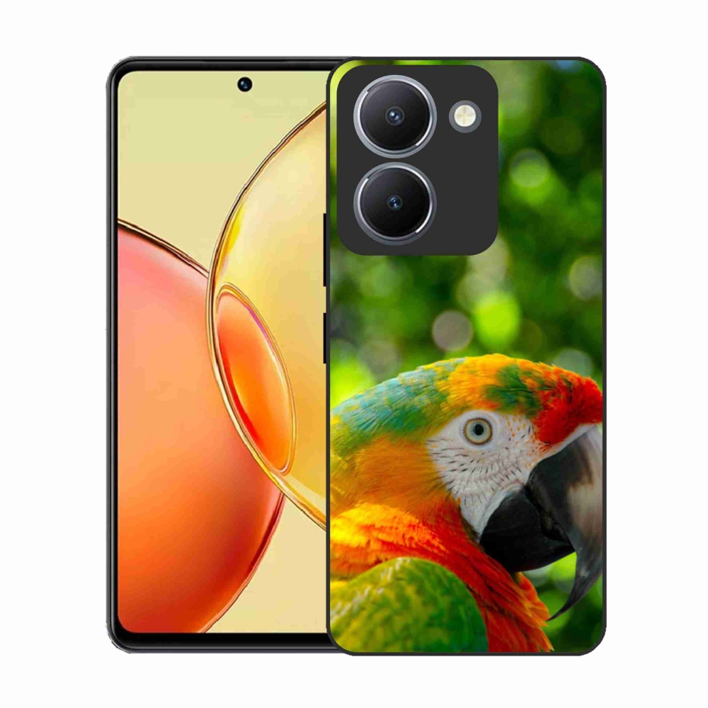 Gelový kryt mmCase na Vivo Y36 - papoušek ara 3