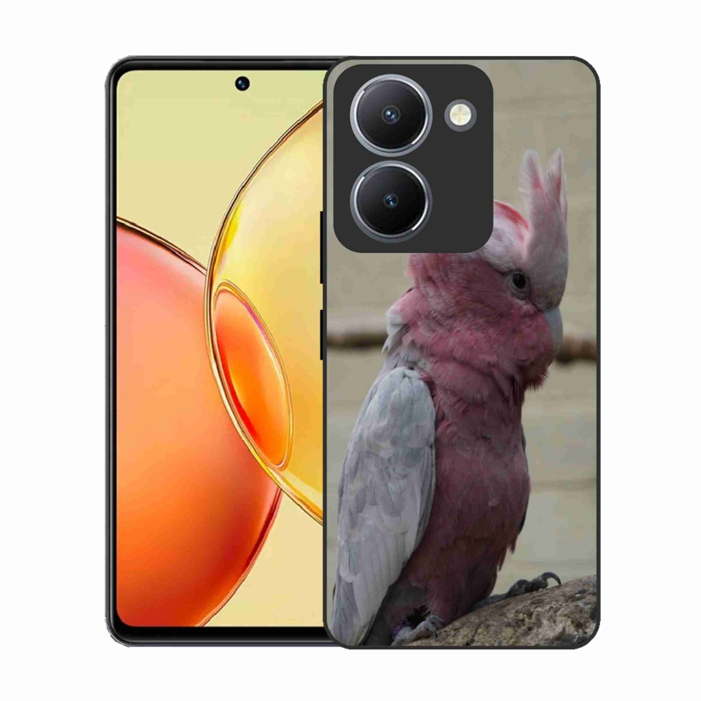 Gelový kryt mmCase na Vivo Y36 - papoušek kakadu růžový