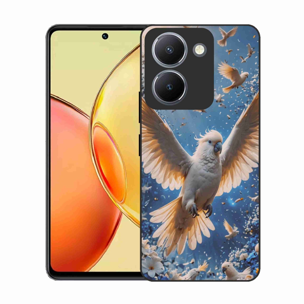 Gelový kryt mmCase na Vivo Y36 - papoušek kakadu