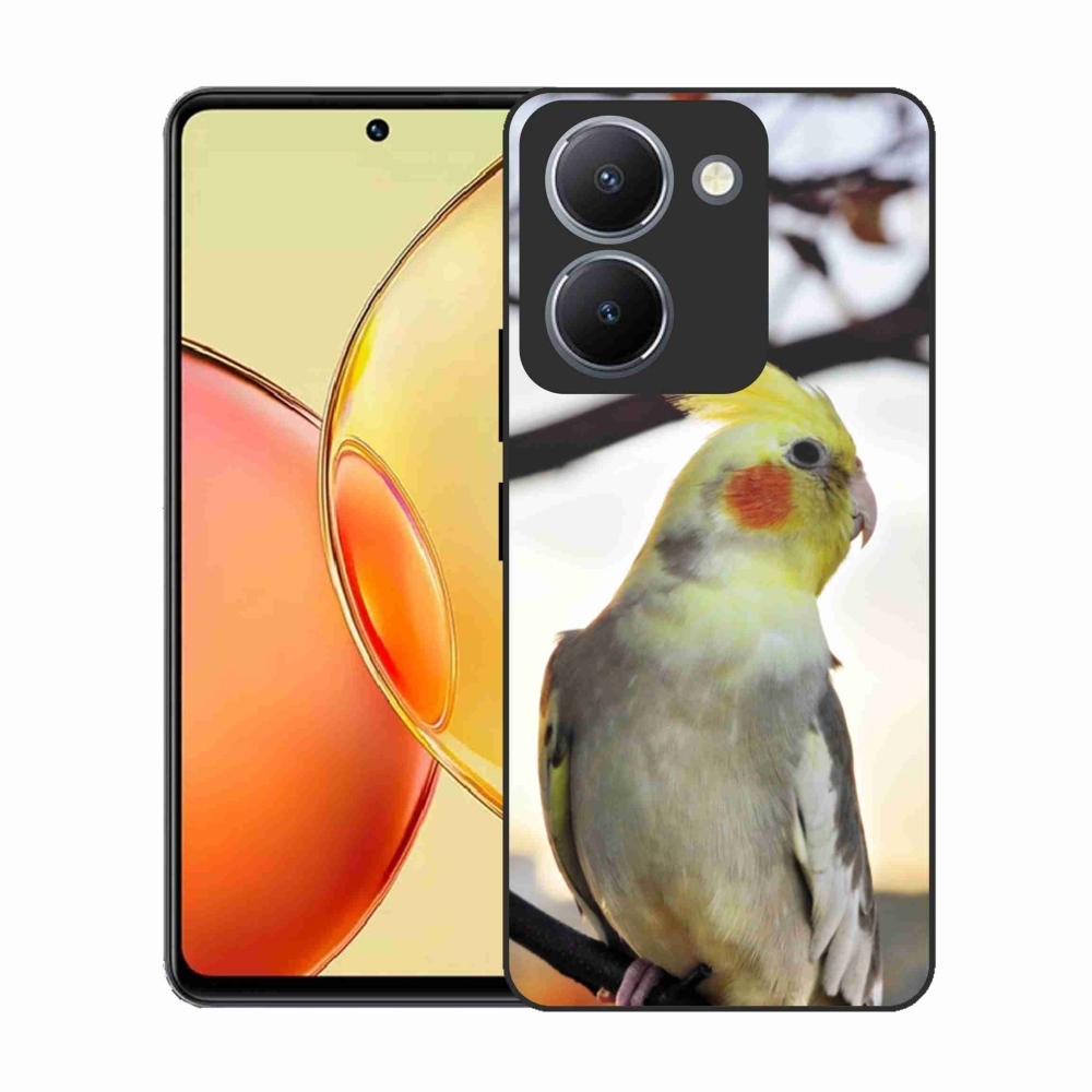 Gelový kryt mmCase na Vivo Y36 - papoušek korela