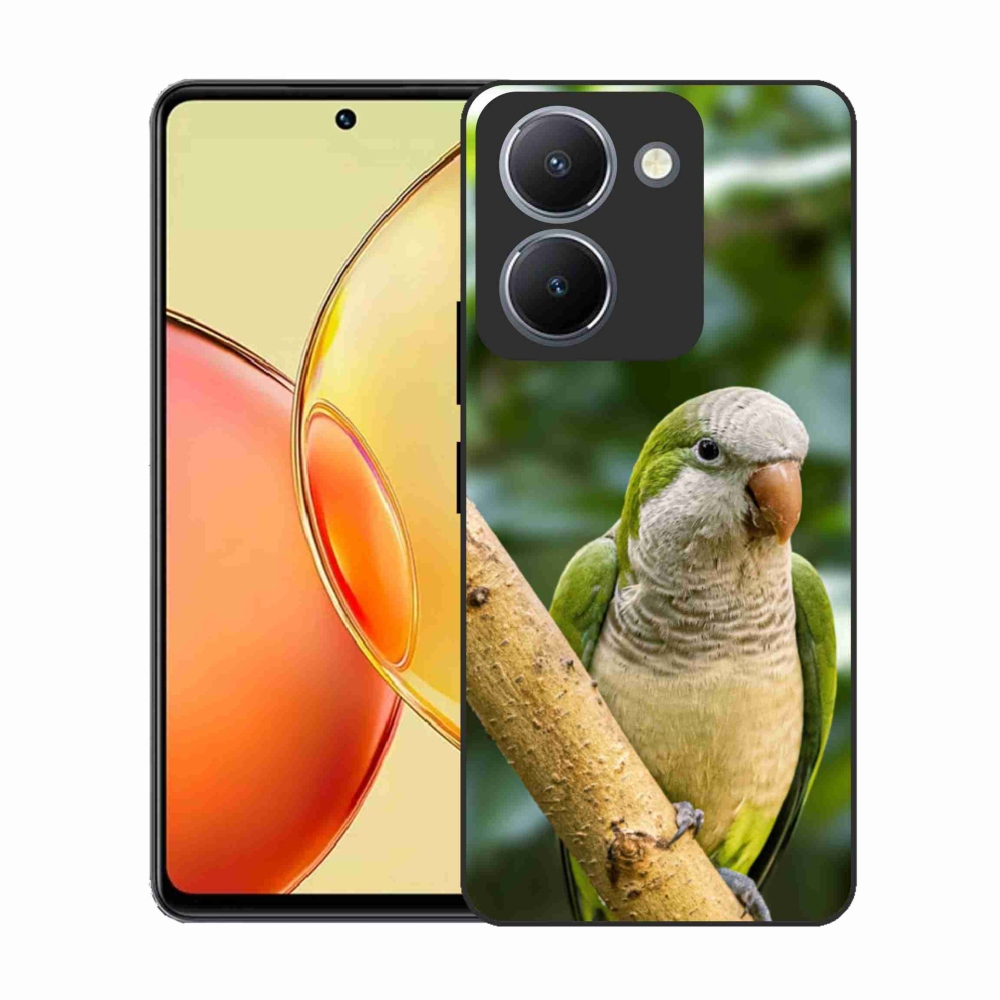 Gelový kryt mmCase na Vivo Y36 - papoušek mníšek