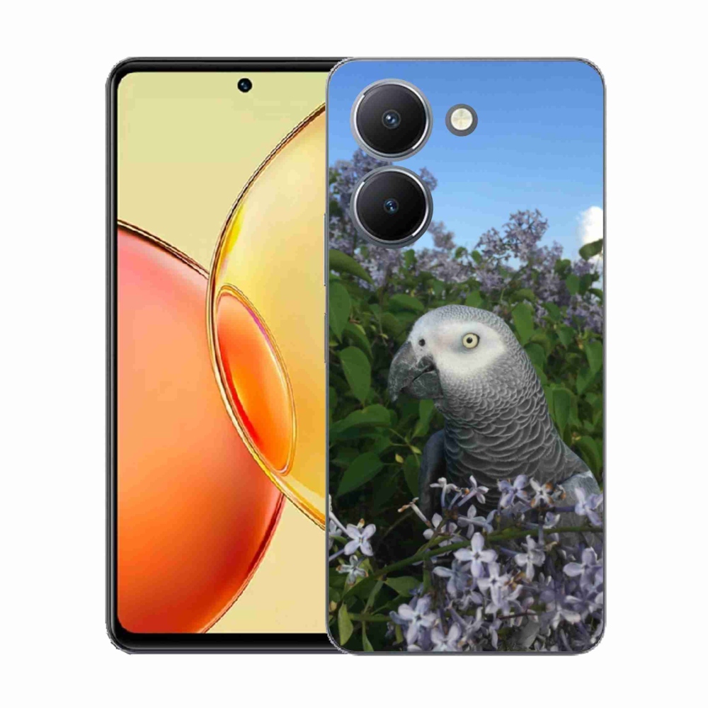 Gelový kryt mmCase na Vivo Y36 - papoušek žako