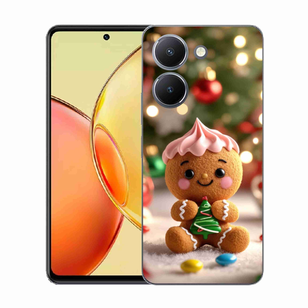 Gelový kryt mmCase na Vivo Y36 - perníček