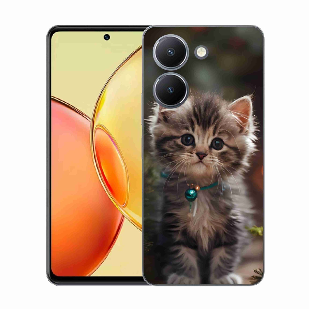 Gelový kryt mmCase na Vivo Y36 - roztomilé kotě 11