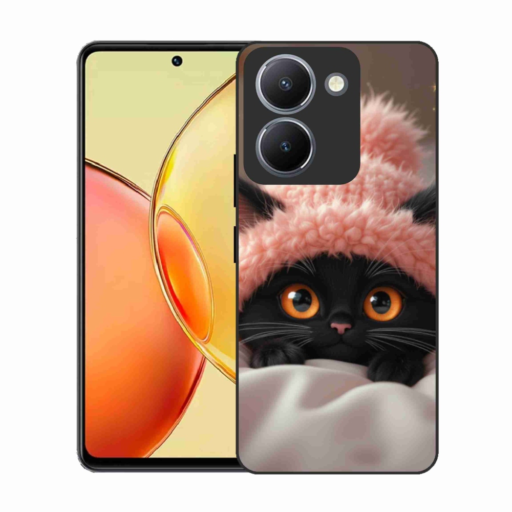 Gelový kryt mmCase na Vivo Y36 - roztomilé kotě 7