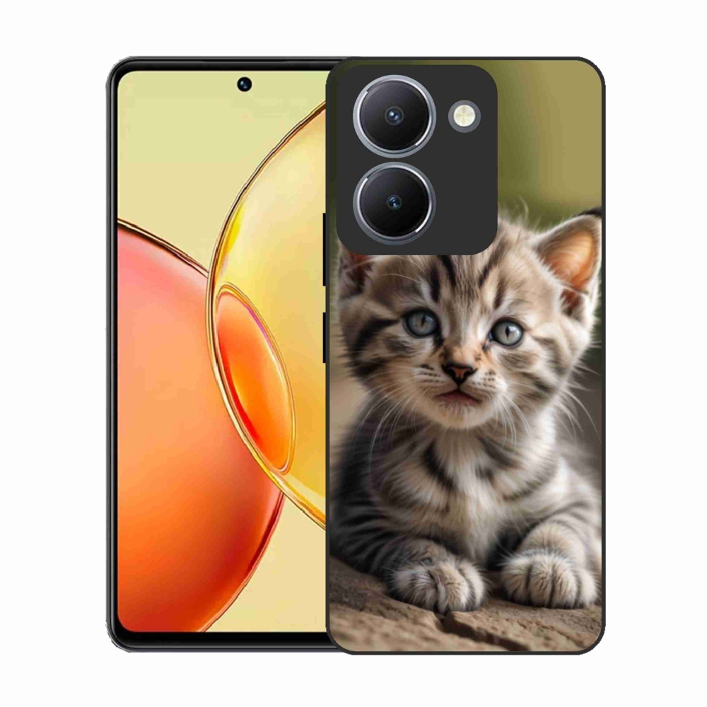 Gelový kryt mmCase na Vivo Y36 - roztomilé kotě 9