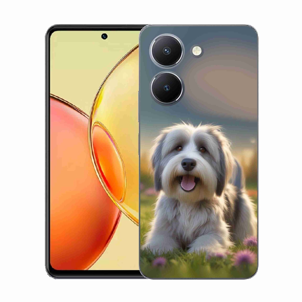 Gelový kryt mmCase na Vivo Y36 - roztomilý havanský psík