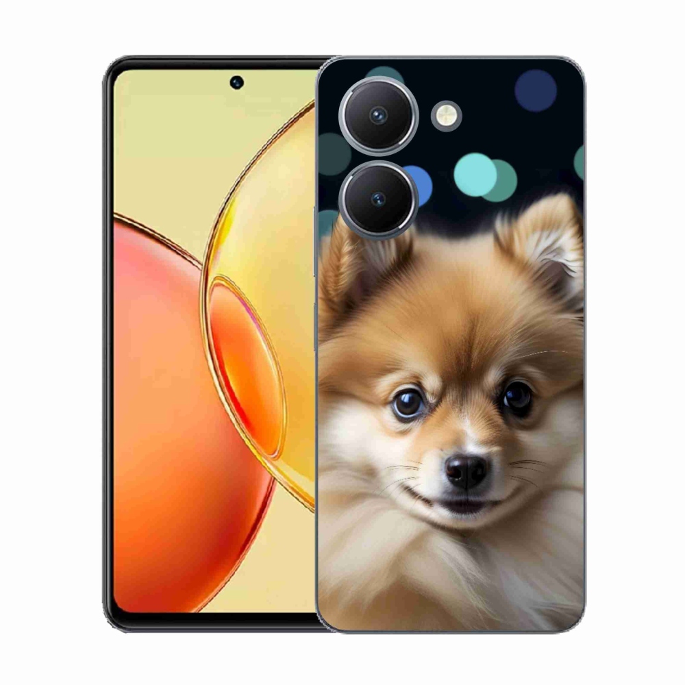 Gelový kryt mmCase na Vivo Y36 - roztomilý pomeranian
