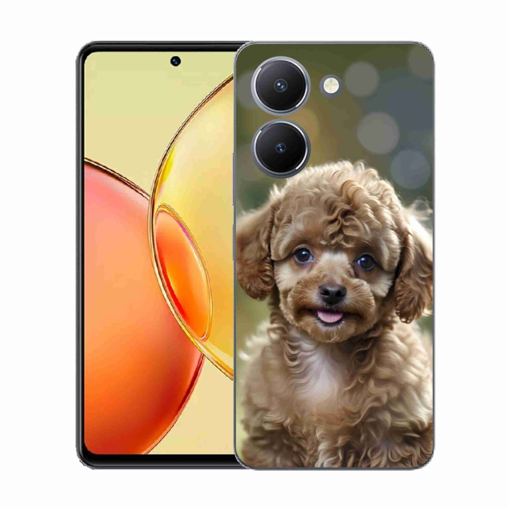 Gelový kryt mmCase na Vivo Y36 - roztomilý pudl