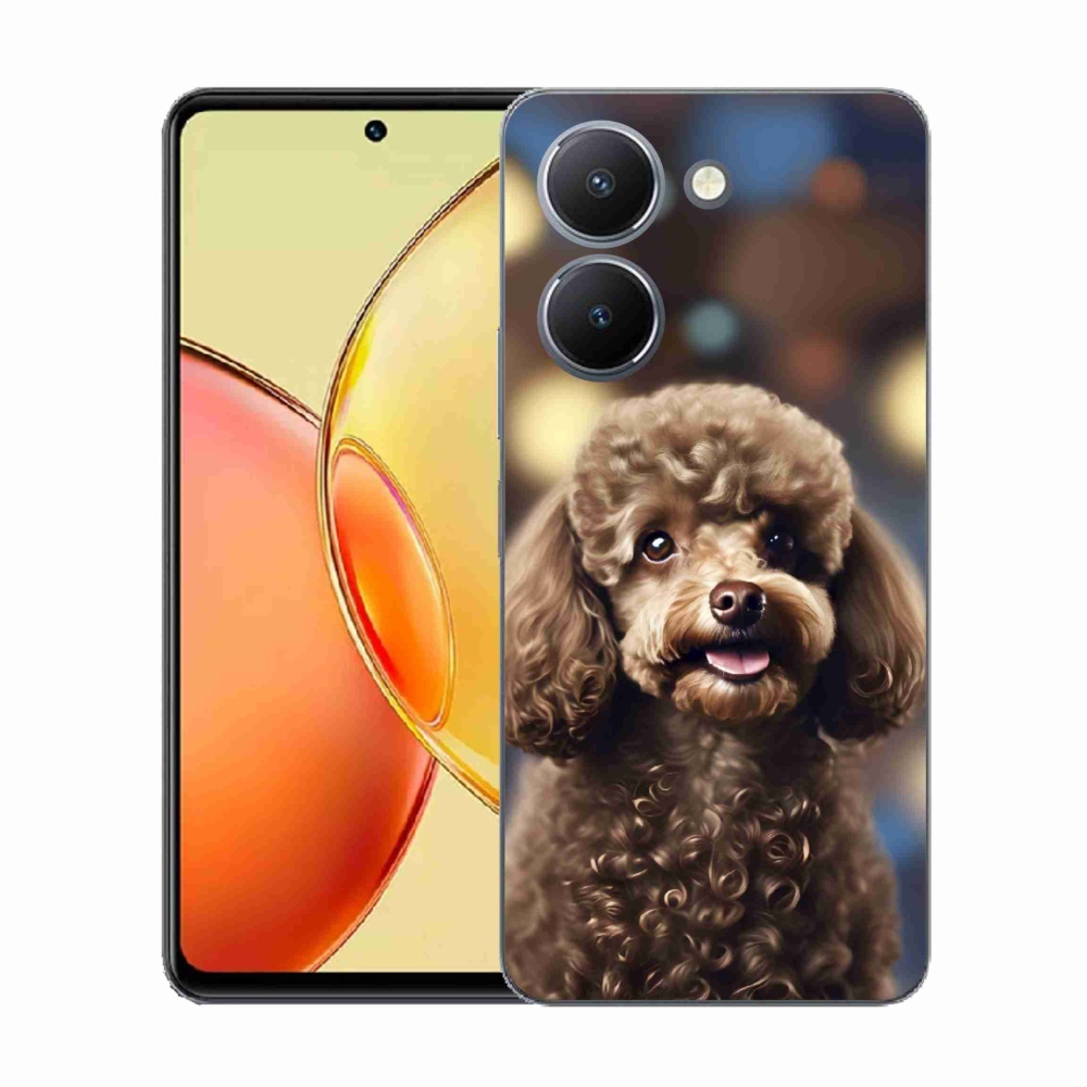 Gelový kryt mmCase na Vivo Y36 - roztomilý pudl