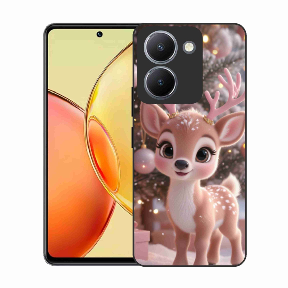 Gelový kryt mmCase na Vivo Y36 - roztomilý sob