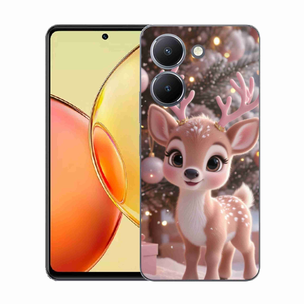 Gelový kryt mmCase na Vivo Y36 - roztomilý sob