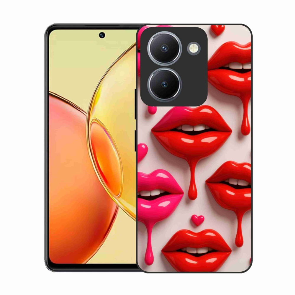 Gelový kryt mmCase na Vivo Y36 - rty 2