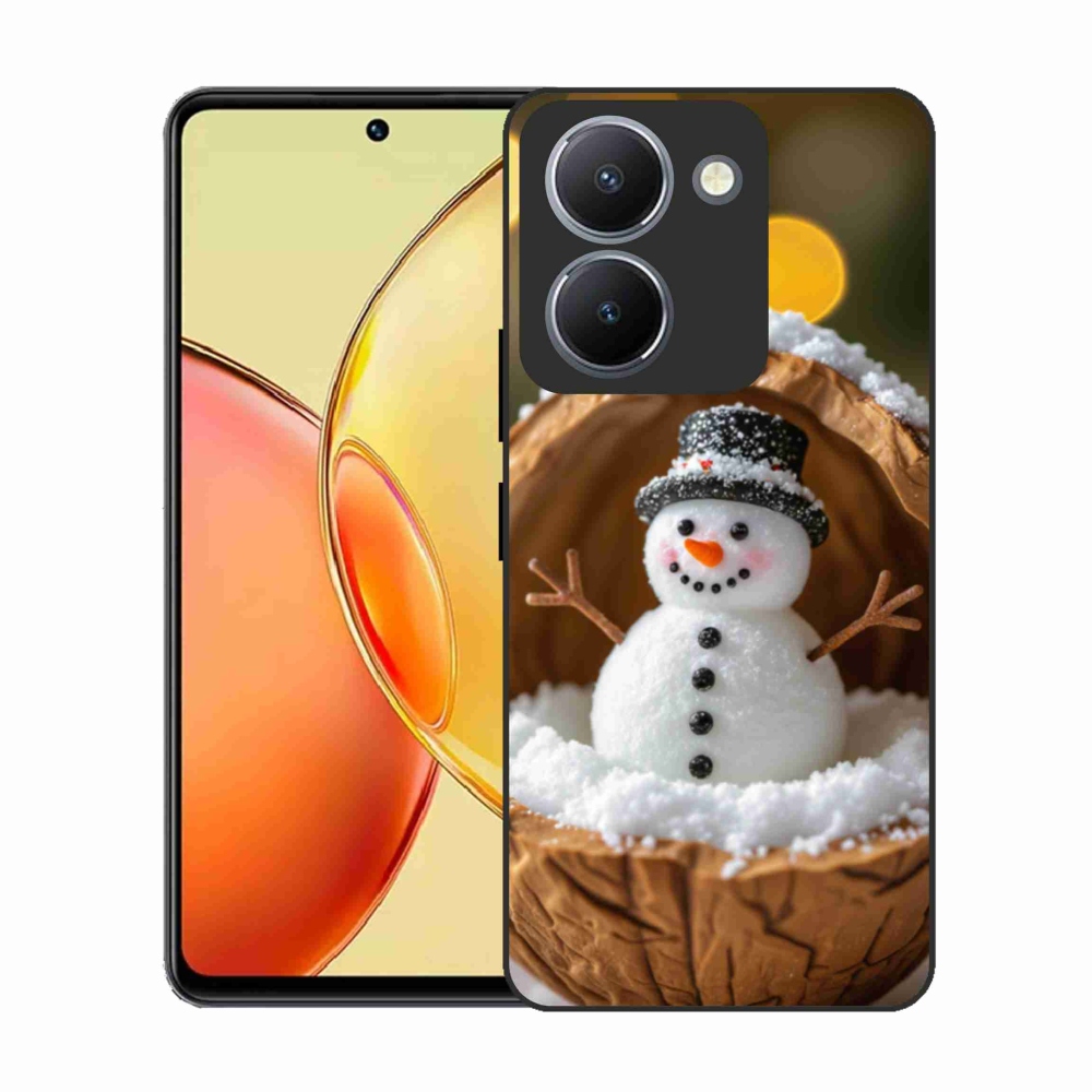 Gelový kryt mmCase na Vivo Y36 - sněhulák 4