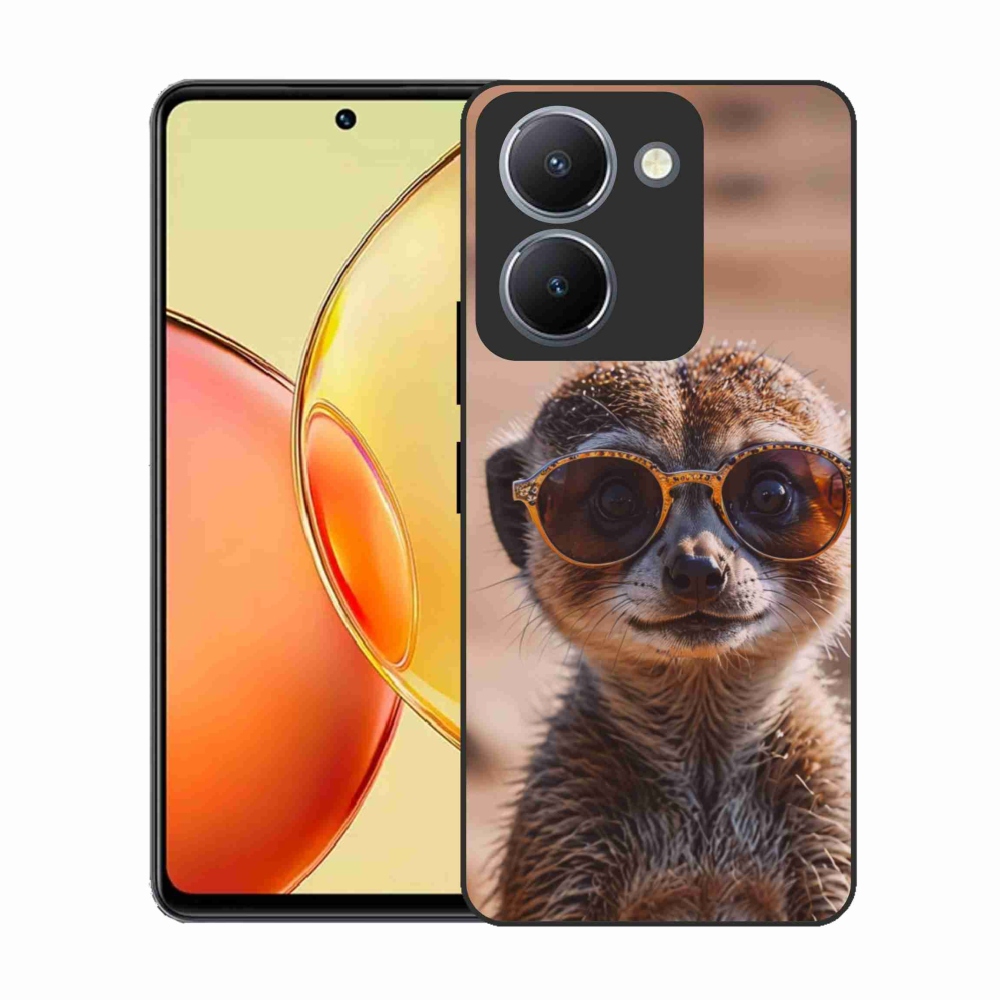 Gelový kryt mmCase na Vivo Y36 - stylová surikata